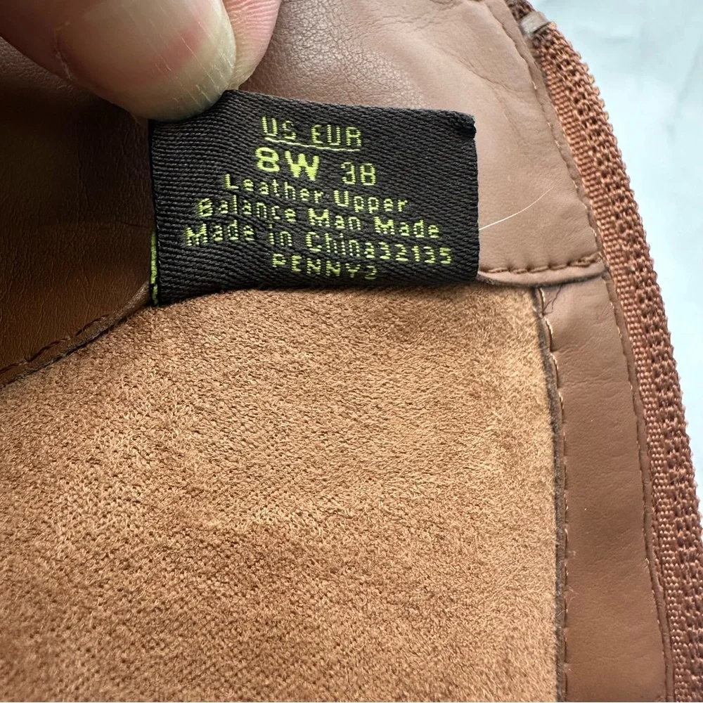 Sam Edelman Penny Tan Leather Knee High Boots - Picture 13 of 13